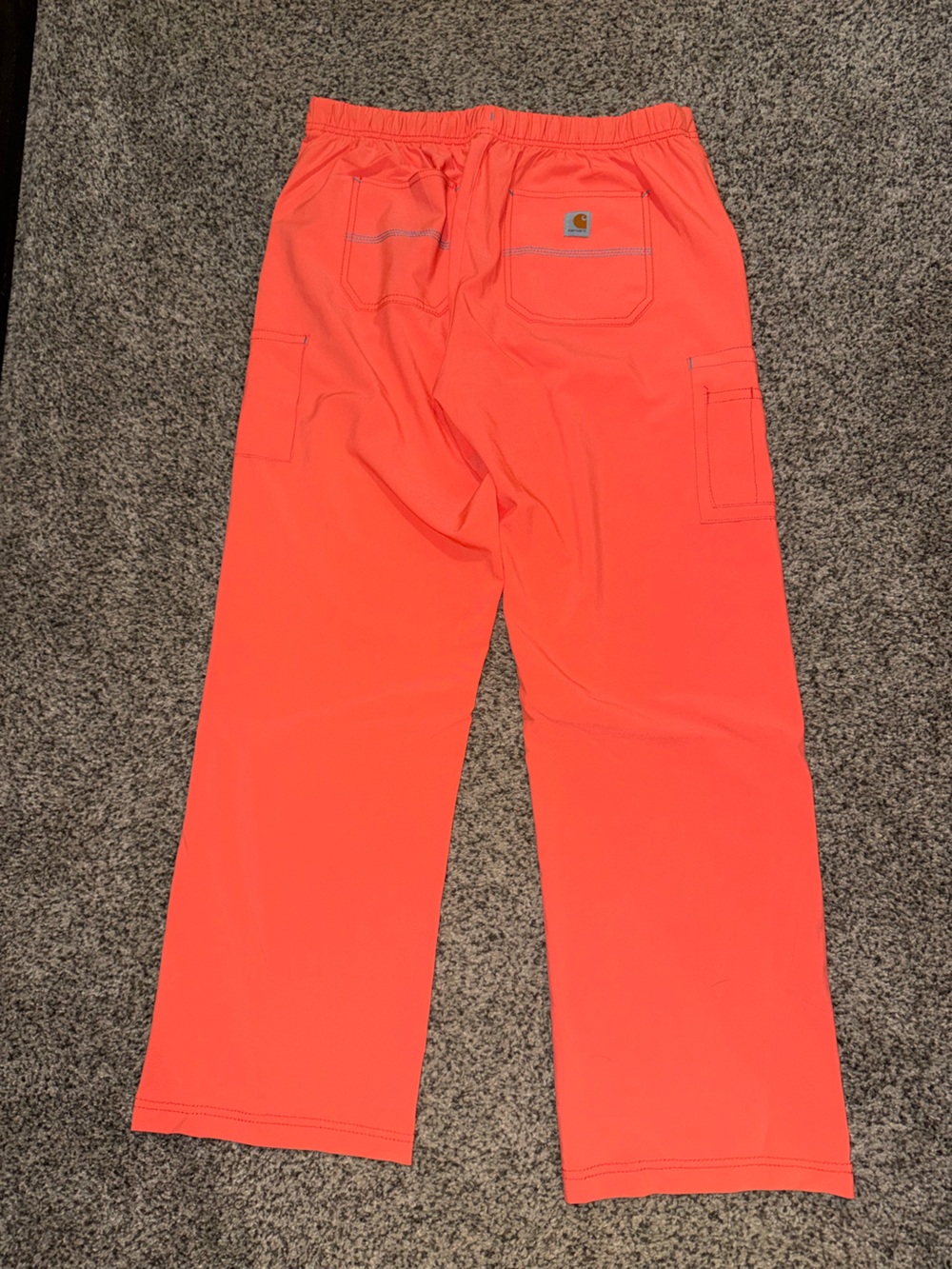 Bright Coral Women's Stretch Pants